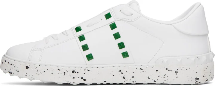 Valentino Garavani White 'Open For A Change' Sneakers - Image 3