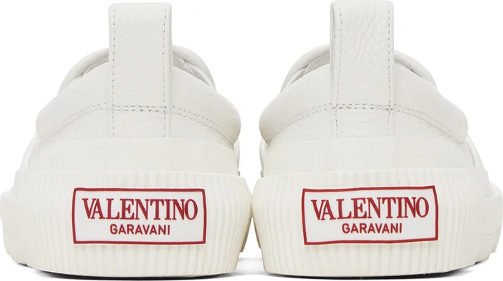 Valentino Garavani White Slip-On Sneakers - Image 2