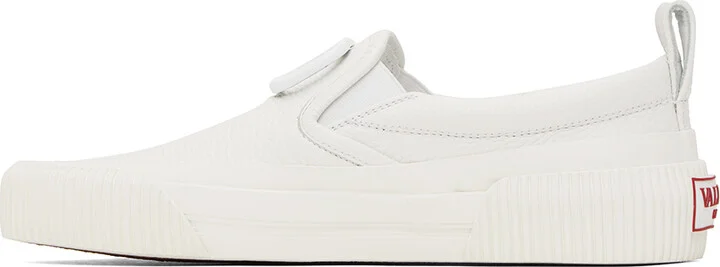 Valentino Garavani White Slip-On Sneakers - Image 3