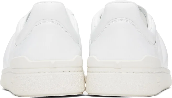 Valentino Garavani White Upvillage Padded Leather Sneakers - Image 2