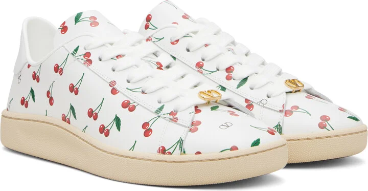 Valentino Garavani White 'Valentino' Royco Sneakers - Image 4