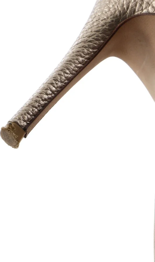 VALENTINO GARAVANI Women's Rockstud Ankle Strap Pumps Leather 100 - Image 6