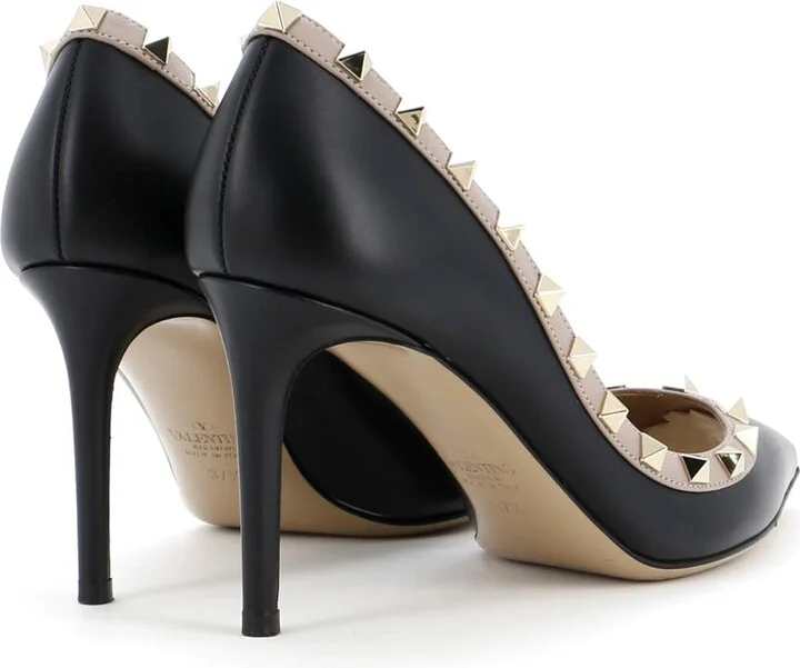 VALENTINO GARAVANI Women's Rockstud Pumps Leather - Image 3