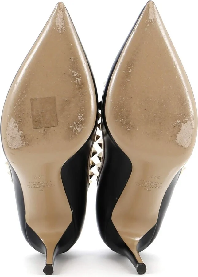VALENTINO GARAVANI Women's Rockstud Pumps Leather - Image 4