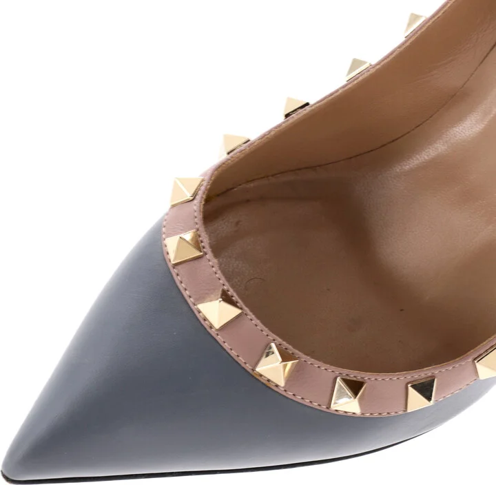 VALENTINO GARAVANI Women's Rockstud Pumps Leather - Image 5