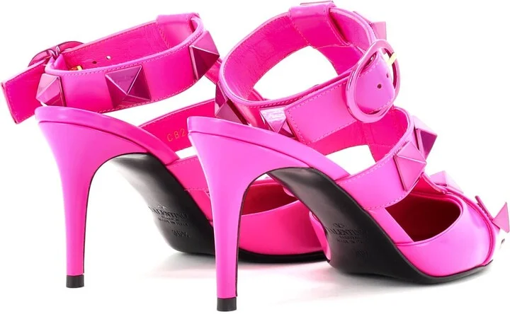 VALENTINO GARAVANI Women's Roman Stud Pumps Leather - Image 3