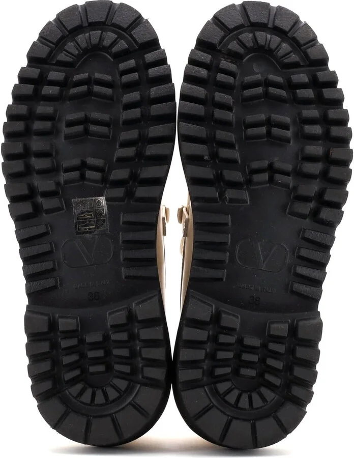 VALENTINO GARAVANI Women's VLogo Signature Loafers Leather - Image 4
