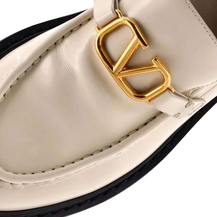 VALENTINO GARAVANI Women's VLogo Signature Loafers Leather - Image 5