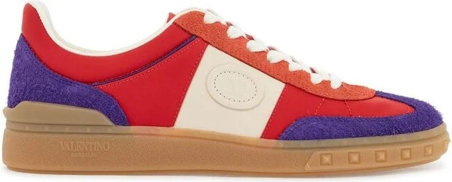 Valentino Garvani Rockstud Lace-Up Sneakers