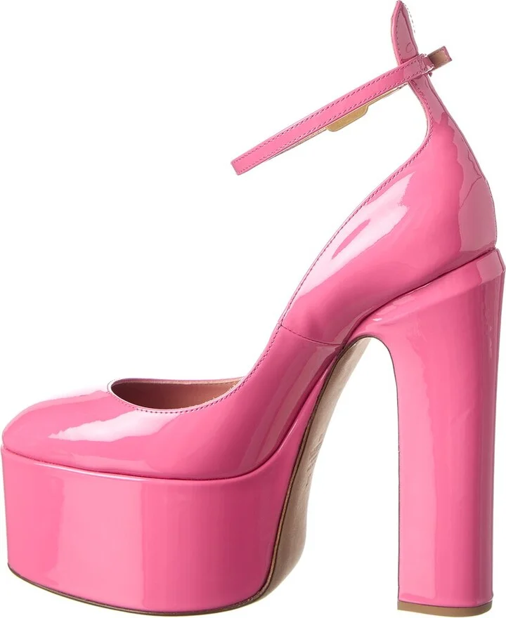 Valentino Go 155 Patent Platform Pump - Image 2