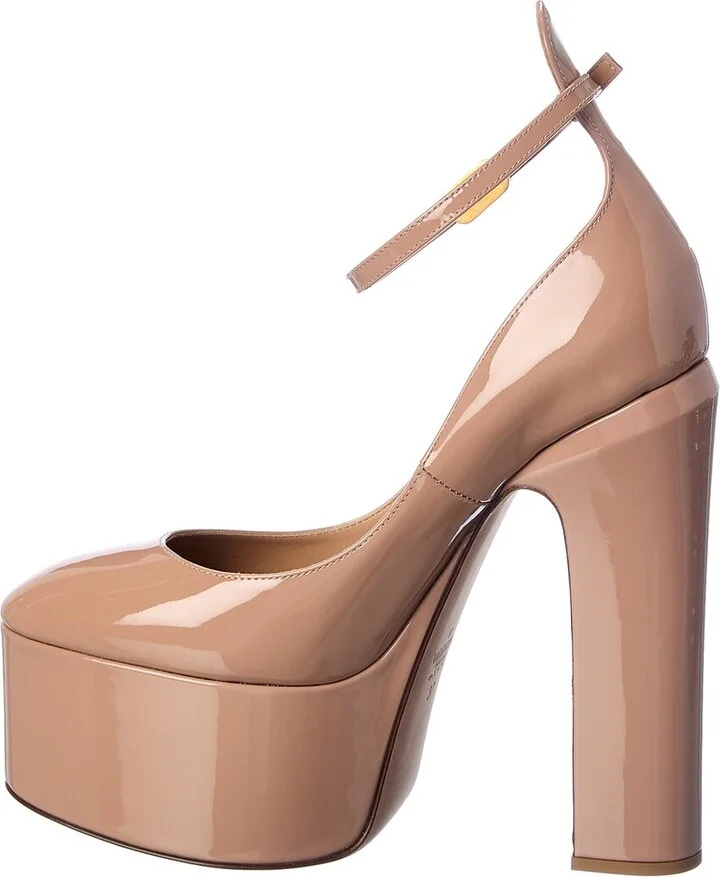 Valentino Go 155 Patent Platform Pump - Image 2