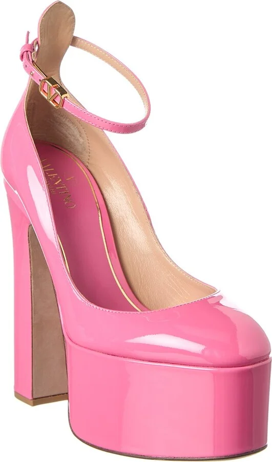 Valentino Go 155 Patent Platform Pump