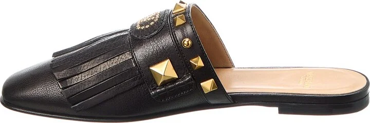 Valentino Grainy Leather Flat - Image 2