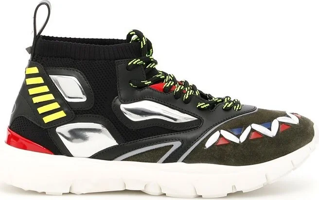 Valentino Heroes Reflex Lace-Up Sneakers