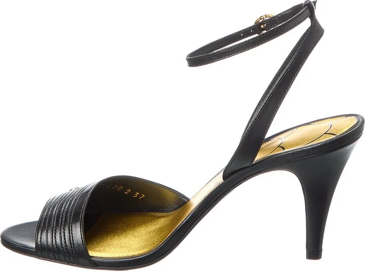 Valentino Ladycrush 85 Leather Sandal - Image 2