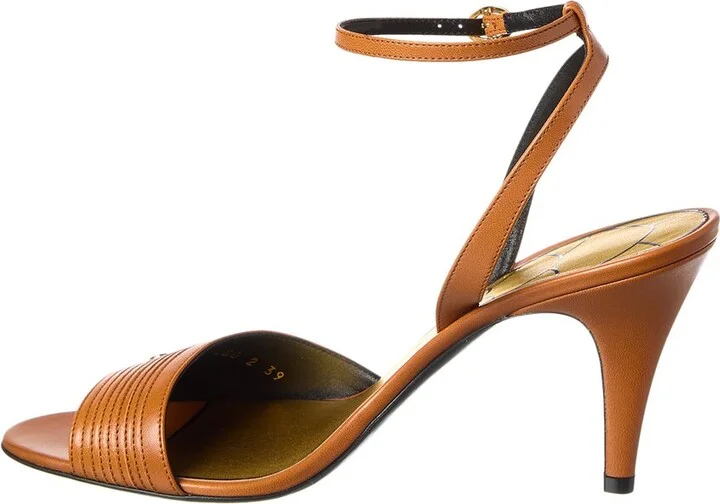 Valentino Ladycrush 85 Leather Sandal - Image 2