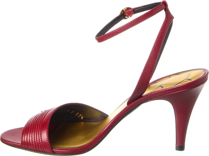 Valentino Ladycrush 90 Leather Sandal - Image 2