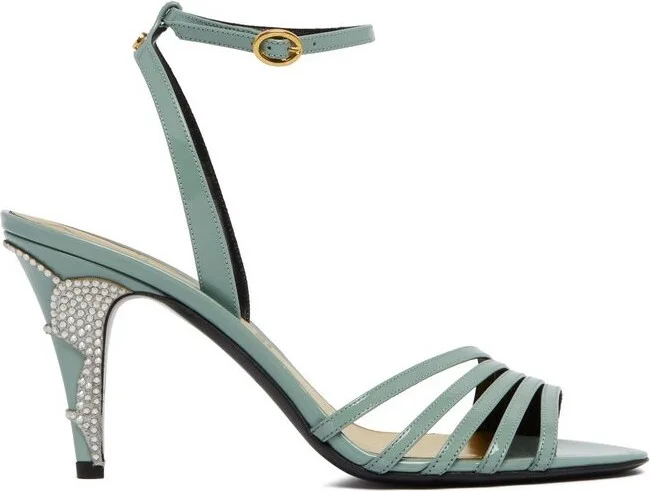 Valentino Ladycrush Ankle-Strap Open Toe Sandals