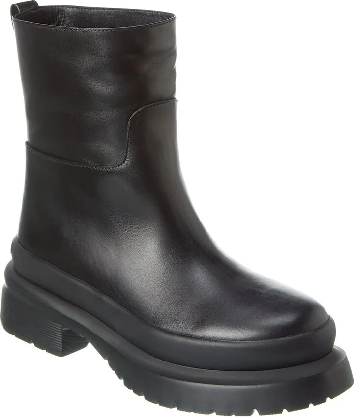Valentino Leather Biker Boot