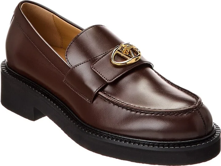 Valentino Leather Loafer