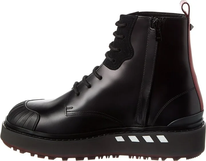 Valentino Leather & Suede Boot - Image 2