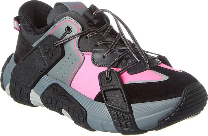 Valentino Leather & Suede Sneaker