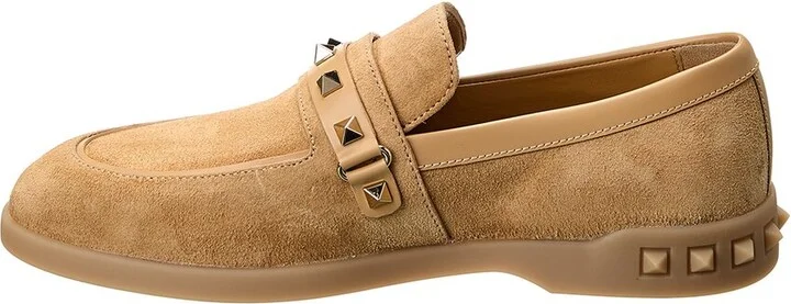 Valentino Leisure Flows Suede & Leather Loafer - Image 2