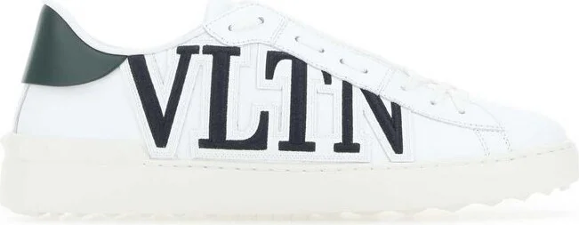 Valentino Logo Embossed Low-Top Sneakers