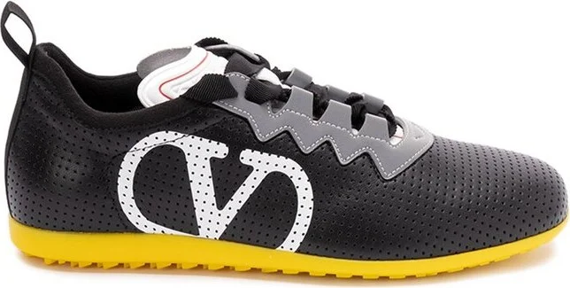 Valentino Logo Lace-Up Sneakers