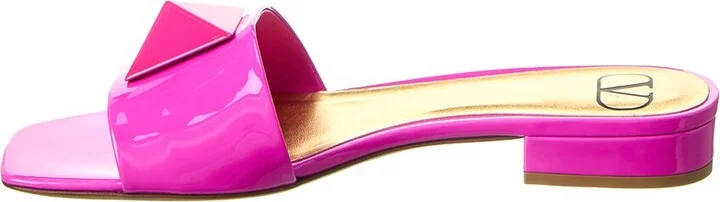 Valentino Maxi Stud Patent Sandal - Image 2