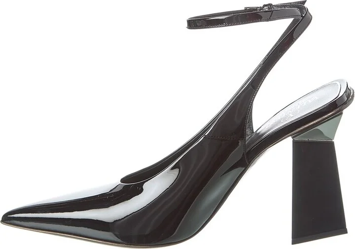 Valentino One Stud 100 Patent Pump - Image 2