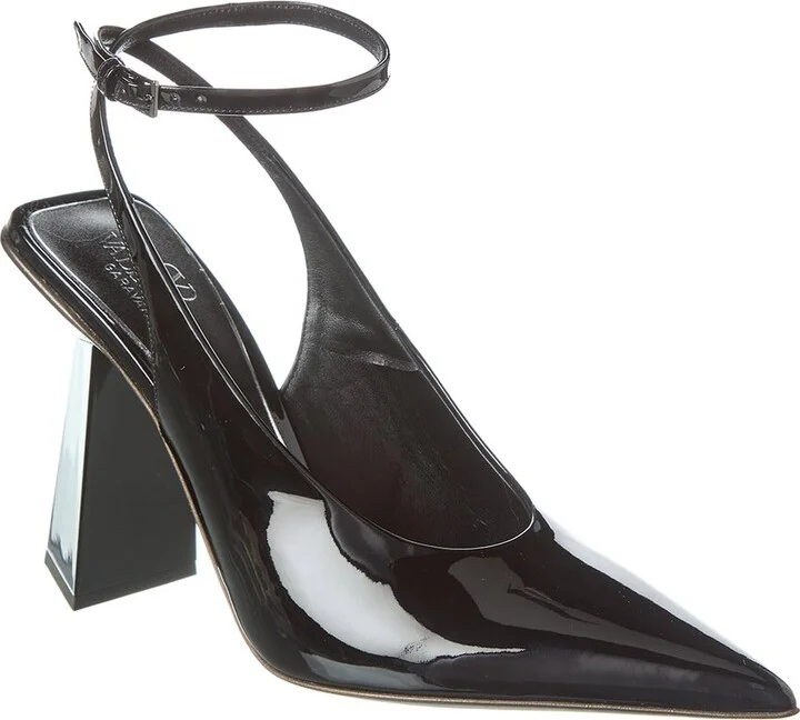 Valentino One Stud 100 Patent Pump