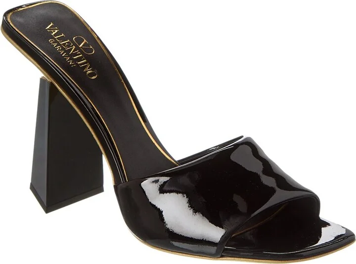 Valentino One Stud 105 Patent Sandal