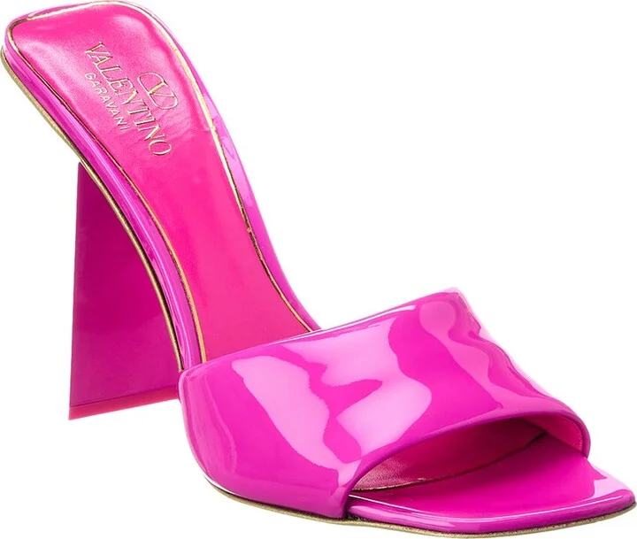 Valentino One Stud 105 Patent Sandal