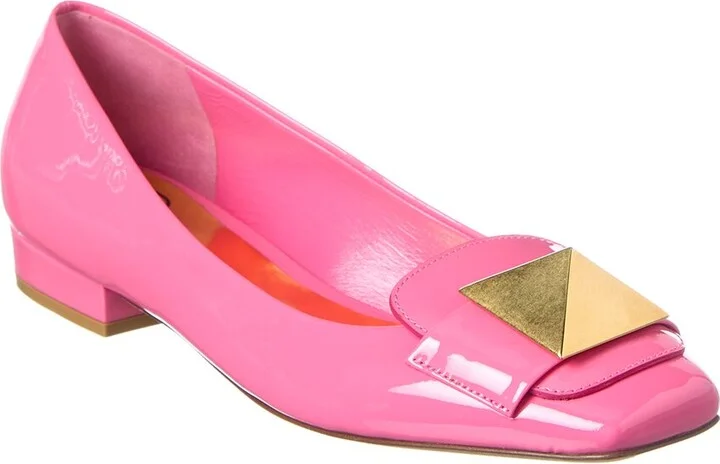 Valentino One Stud 20 Patent Flat