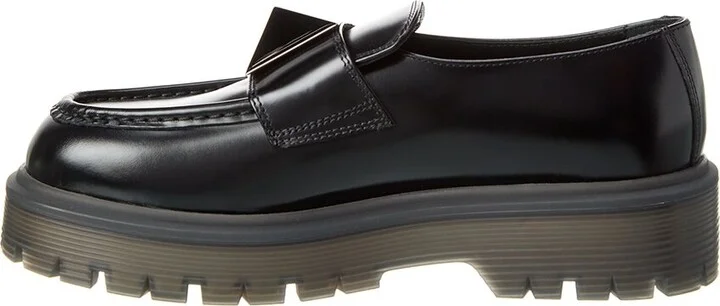Valentino One Stud 45 Leather Loafer - Image 2