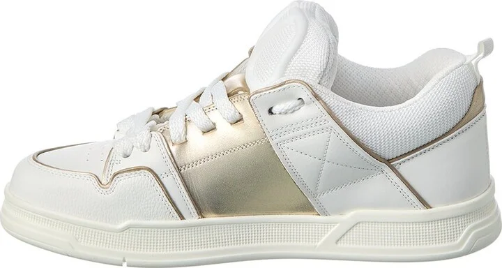 Valentino Open Skate Leather & Mesh Sneaker - Image 2