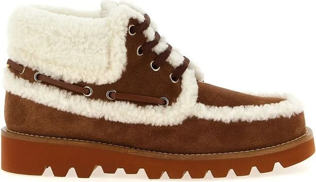 Valentino Palm Avenue Lace-Up Ankle Boots