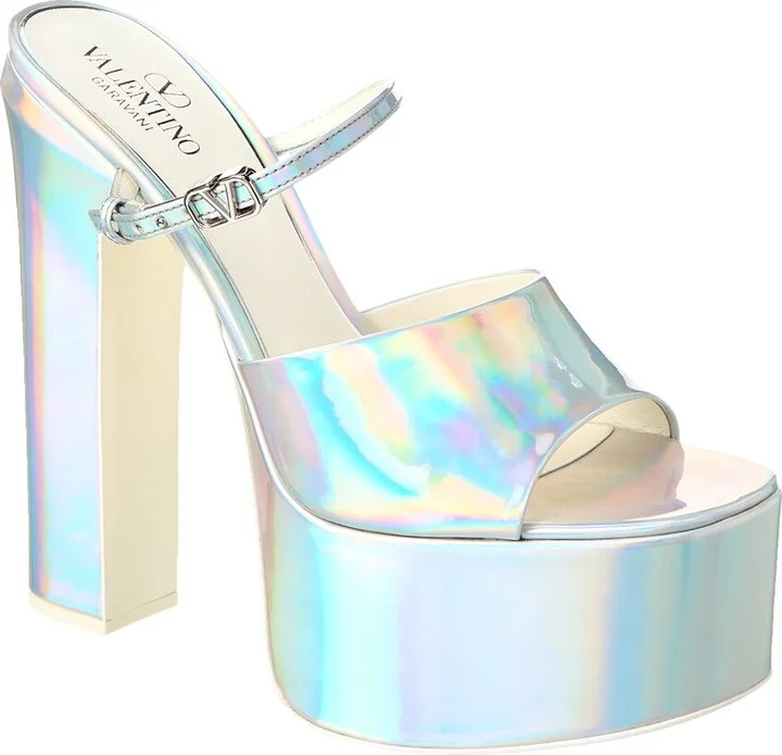 Valentino Patent Sandal