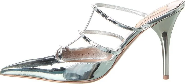 Valentino Rockstud 100 Leather Mule - Image 2