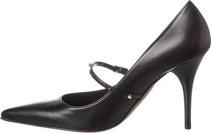 Valentino Rockstud 100 Leather Pump - Image 2