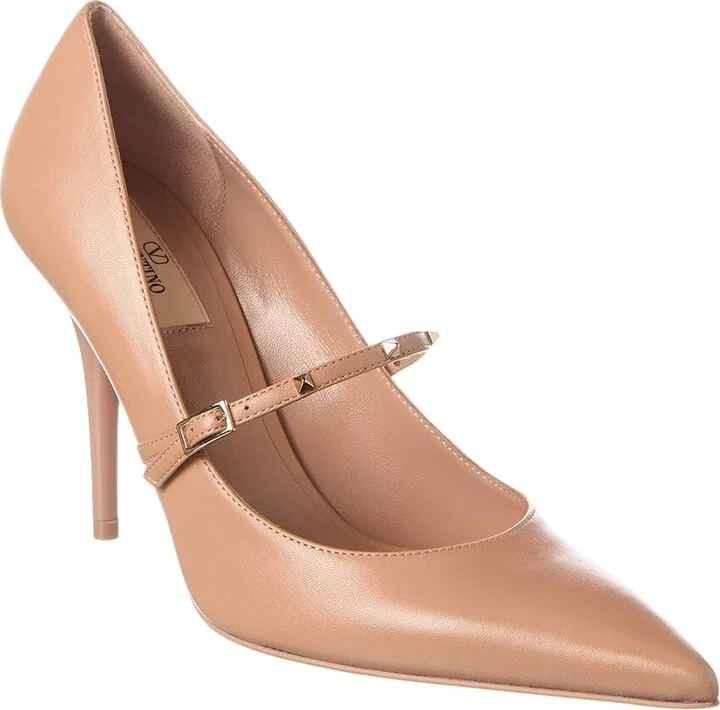 Valentino Rockstud 100 Leather Pump