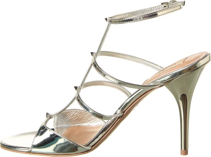 Valentino Rockstud 100 Leather Sandal - Image 2