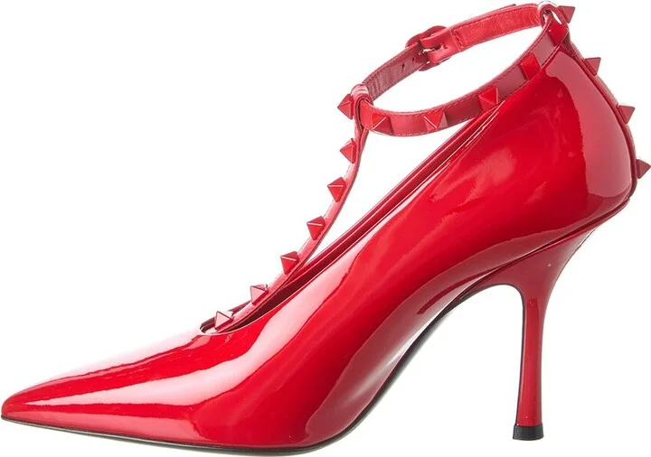 Valentino Rockstud 100 Patent Pump - Image 2