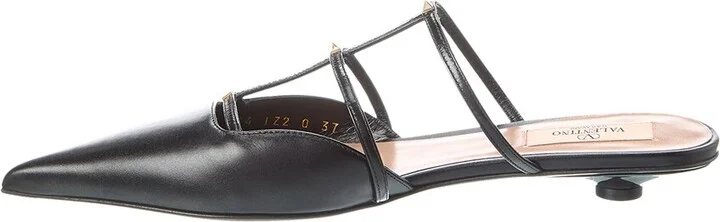 Valentino Rockstud 20 Leather Mule - Image 2