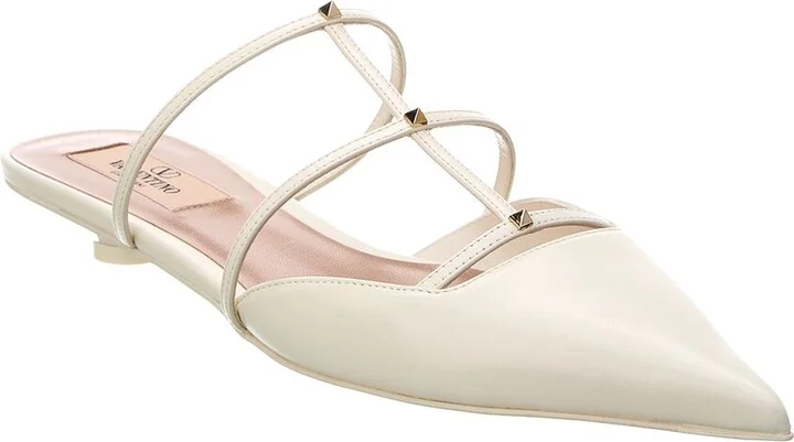 Valentino Rockstud 20 Leather Mule