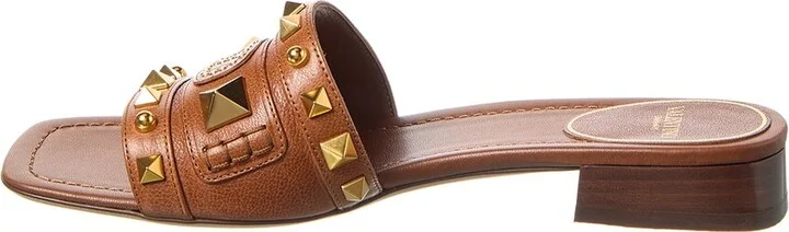 Valentino Rockstud 20 Leather Sandal - Image 2