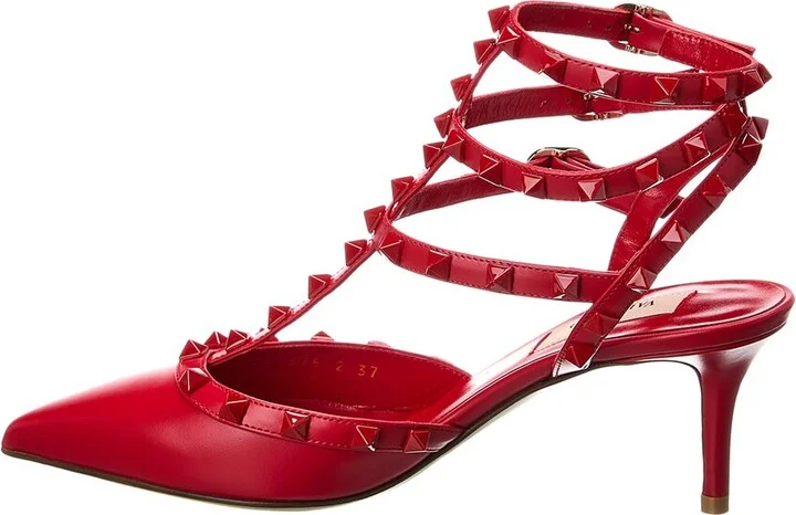Valentino Rockstud 65 Leather Pump - Image 2