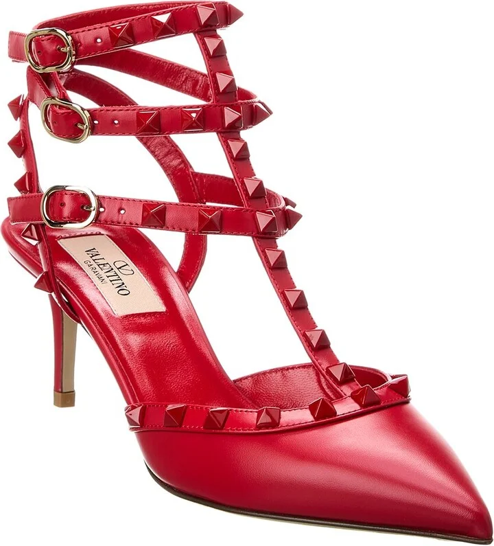 Valentino Rockstud 65 Leather Pump