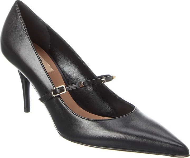 Valentino Rockstud 80 Leather Pump